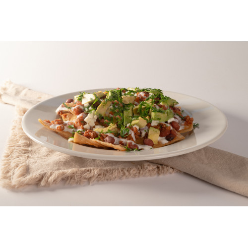 Nachos con Salsa roja