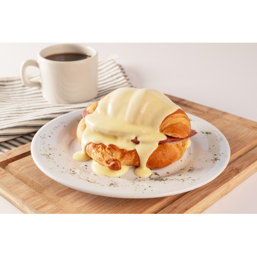 Croissaint con salsa del chef