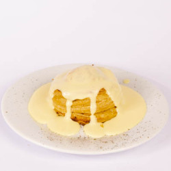 Volován con salsa de chef